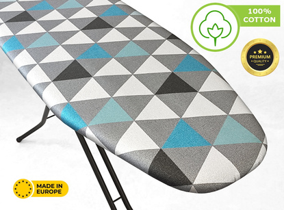 Pokrowiec metalizowany na deskę do prasowania Triangles Laguna DC42F3M