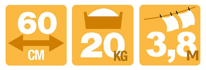 Suszarka do ubrań RUCKZUCK 60