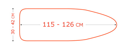 Pokrowiec na deskę do prasowania Millena City Paryż