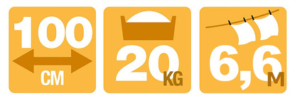 Suszarka do ubrań RUCKZUCK 100