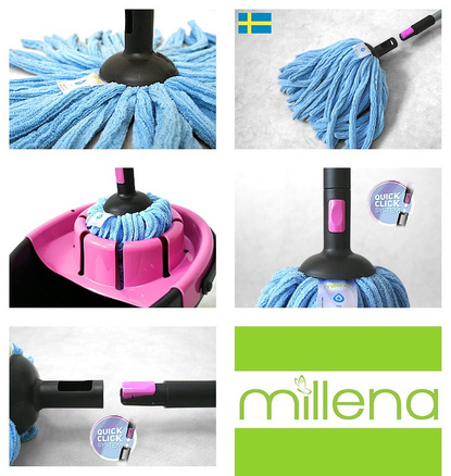 Mop z mikrofibry Millena