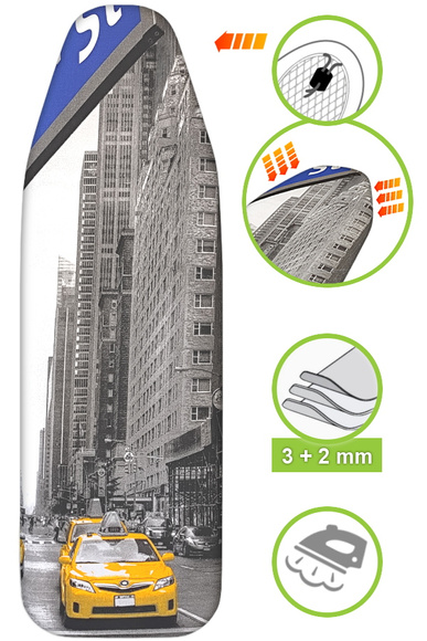 Pokrowiec na deskę do prasowania Millena City Nowy Jork