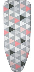 Pokrowiec na deskę do prasowania DC48F3M Triangles Pink 130x48 cm